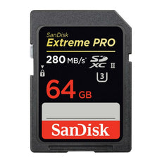 SanDisk Extreme PRO 64GB SDSDXPB-064G (280MB/s) SDXC Memory Card