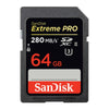 SanDisk Extreme PRO 64GB SDSDXPB-064G (280MB/s) SDXC Memory Card