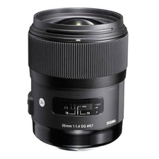 Sigma 35mm F1.4 DG HSM Black (Nikon) Lens