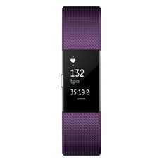 Fitbit Charge 2 FB407SPML Fitness Wristband Large (Plum)