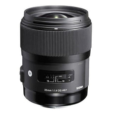 Sigma 35mm F1.4 DG HSM Black (Canon) Lens