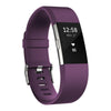 Fitbit Charge 2 FB407SPML Fitness Wristband Large (Plum)