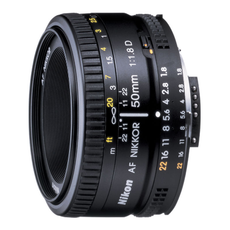 Nikon AF Nikkor 50mm f1.8D Lens