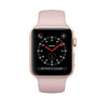 Apple Watch Series 3 42mm Gold Aluminum Case with GPS Sport Band MQL22LL/A (Pink)