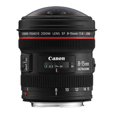 Canon EF 8-15mm f4L Fisheye USM Lens