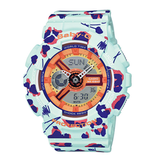Casio Baby-G Flower Leopard BA-110FL-3A Watch