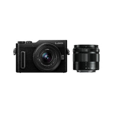 Panasonic Lumix GF10W with 12-32mm f/3.5-5.6 and 35-100mm f/4.0-5.6 ASPH Mega OIS Black Lens