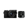 Panasonic Lumix GF10W with 12-32mm f/3.5-5.6 and 35-100mm f/4.0-5.6 ASPH Mega OIS Black Lens