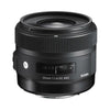 Sigma 30mm F1.4 DC HSM Art Lens