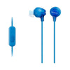 Sony MDR-EX15LP In-Ear Headphones (Blue)