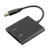 USB 3.0 High-Speed Multi Card Reader (SD, SDHC, MicroSD, CF, TF) Black