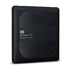 WD Elements My Passport Wireless Pro USB 3.0 4TB External Hard Drive WDBSMT0040BBK-CESN (Black)