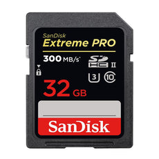 SanDisk Extreme PRO (300MB/s) UHS-II Memory Card