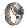 Asus ZenWatch 3 Smartwatch WI503Q (Silver Case/Beige Leather Band)