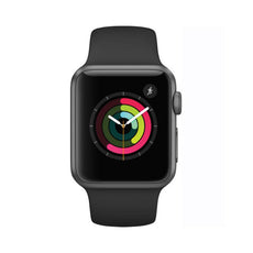 Apple Watch 1 38mm Aluminum Case Sport Band MP022LL/A (Black)