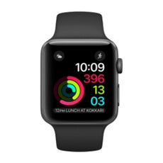 Apple Watch 1 42mm Aluminum Case Sport Band MP032LL/A (Black)