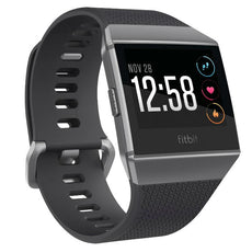 Fitbit Ionic FB503GYBK Smartwatch (Charcoal/Smoke Gray)